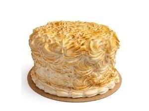 Cake de merengue con relleno de dulce de coco