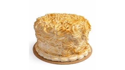 Cake de merengue con relleno de dulce de coco